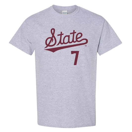 Mississippi State - NCAA Softball : Anna Kate Segars Short Sleeve T-Shirt