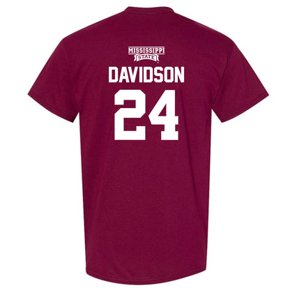 Mississippi State - NCAA Softball : Megan Davidson - T-Shirt Classic Shersey