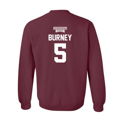 Mississippi State - NCAA Softball : Jadyn Burney - Crewneck Sweatshirt Classic Shersey