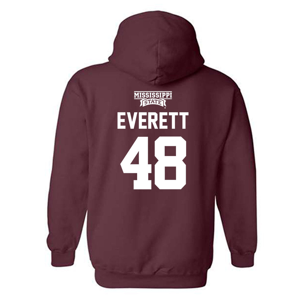 Mississippi State - NCAA Softball : Delainey Everett - Hooded Sweatshirt Classic Shersey