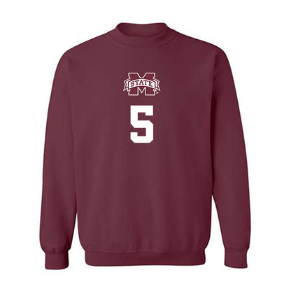 Mississippi State - NCAA Softball : Jadyn Burney - Crewneck Sweatshirt Classic Shersey