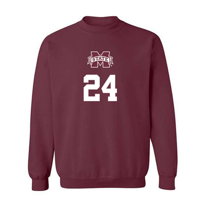 Mississippi State - NCAA Softball : Megan Davidson - Crewneck Sweatshirt Classic Shersey