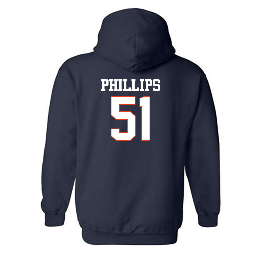 UTSA - NCAA Football : Austin Phillips -  Replica Hooded Sweatshirt