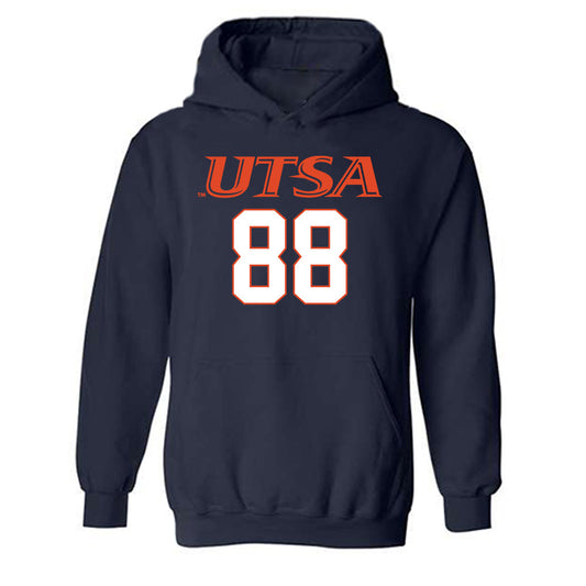 UTSA - NCAA Football : Houston Thomas Shersey Hooded Sweatshirt