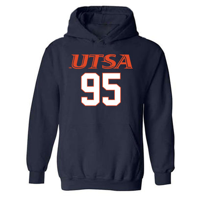 UTSA - NCAA Football : Christian Clayton Shersey Hooded Sweatshirt