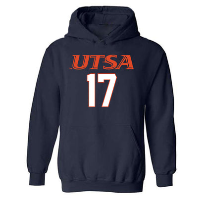 UTSA - NCAA Football : Asyrus Simon Shersey Hooded Sweatshirt