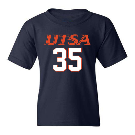 UTSA - NCAA Football : Alpha Khan - Youth T-Shirt Generic Shersey