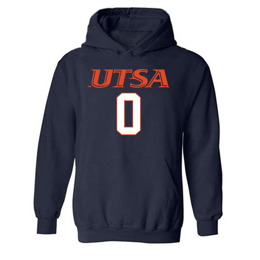 UTSA - NCAA Football : Rashad Wisdom - Hooded Sweatshirt Generic Shersey