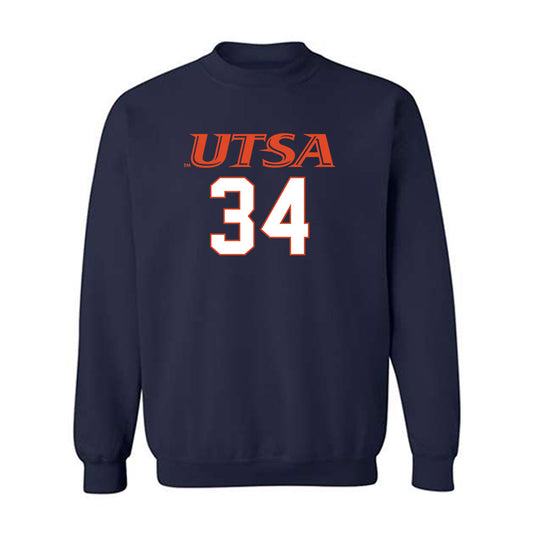 UTSA - NCAA Football : James Walley Jr - Replica Shersey Sweatshirt