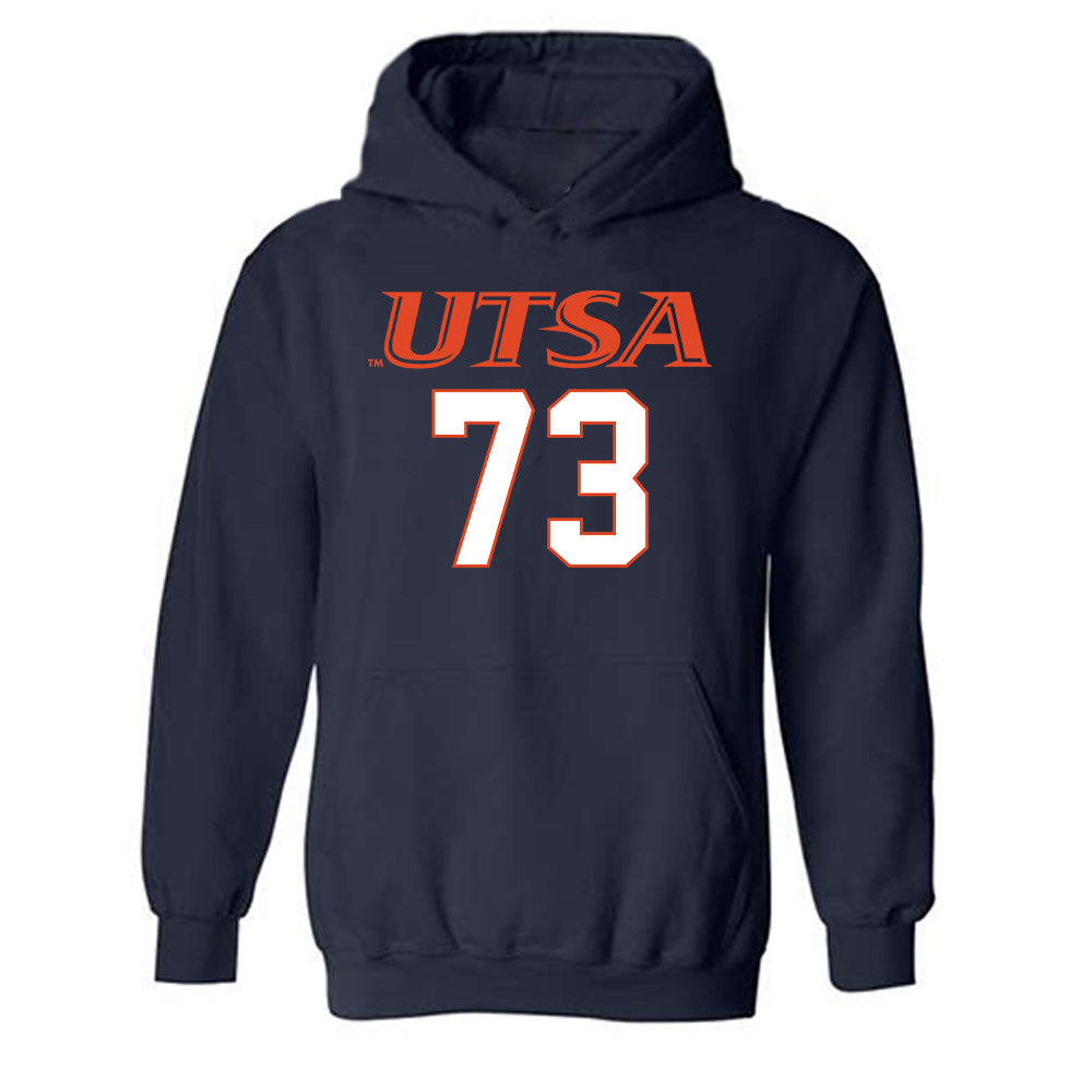 UTSA - NCAA Football : Demetris Allen Shersey Hooded Sweatshirt
