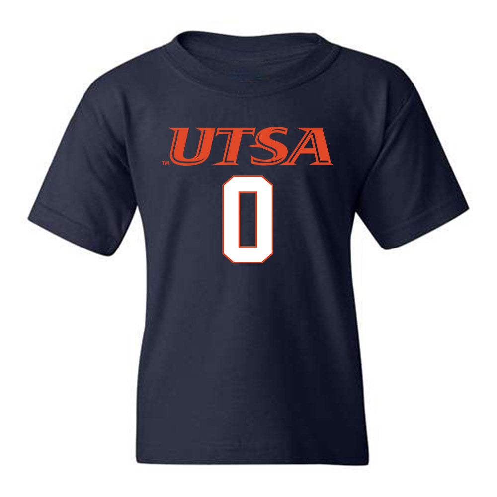 UTSA - NCAA Football : Rashad Wisdom - Youth T-Shirt Generic Shersey