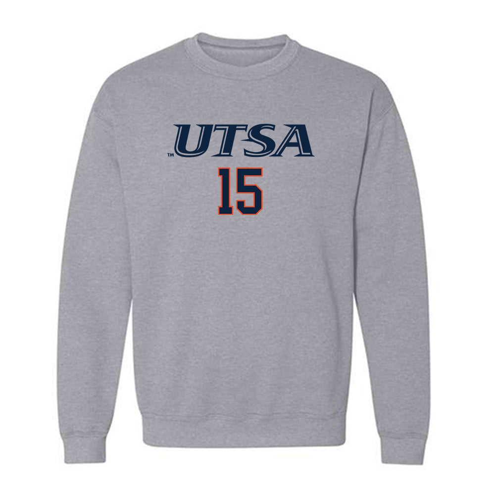 UTSA - NCAA Baseball : Caleb Hill - Crewneck Sweatshirt Classic Shersey