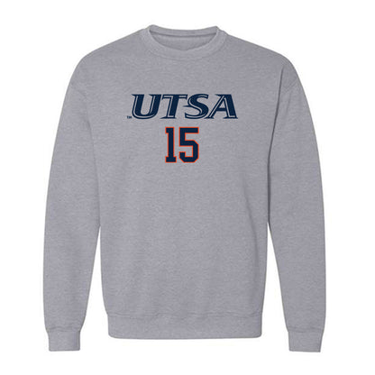 UTSA - NCAA Baseball : Caleb Hill - Crewneck Sweatshirt Classic Shersey