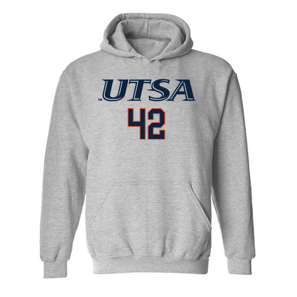 UTSA - NCAA Baseball : Fischer Kingsbery - Hooded Sweatshirt Classic Shersey