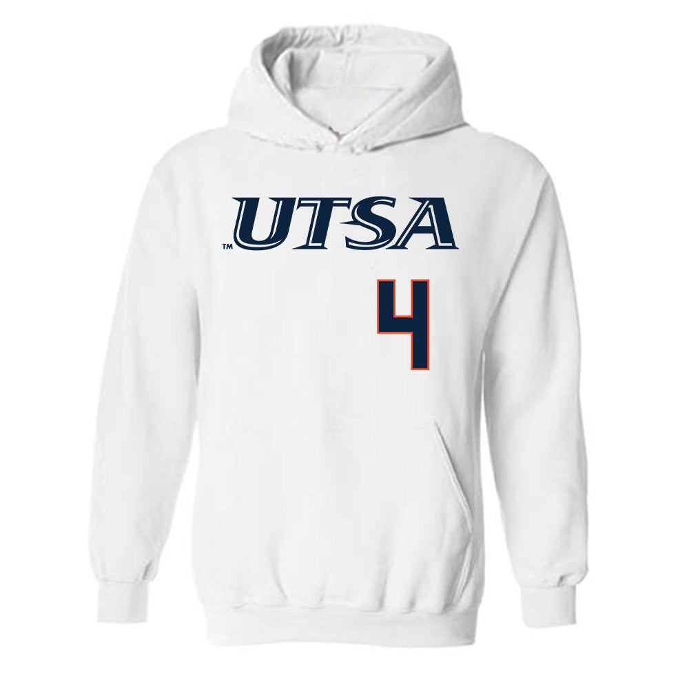 UTSA - NCAA Softball : Lindsey Davis - Hooded Sweatshirt Classic Shersey