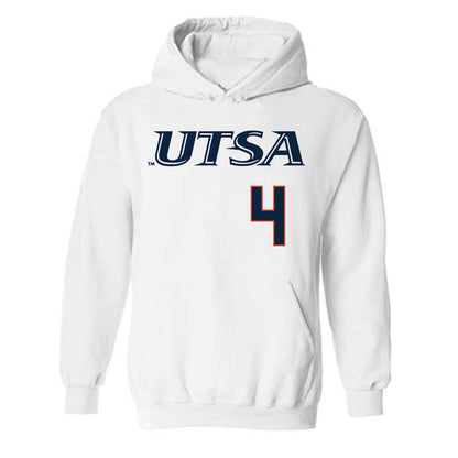 UTSA - NCAA Softball : Lindsey Davis - Hooded Sweatshirt Classic Shersey