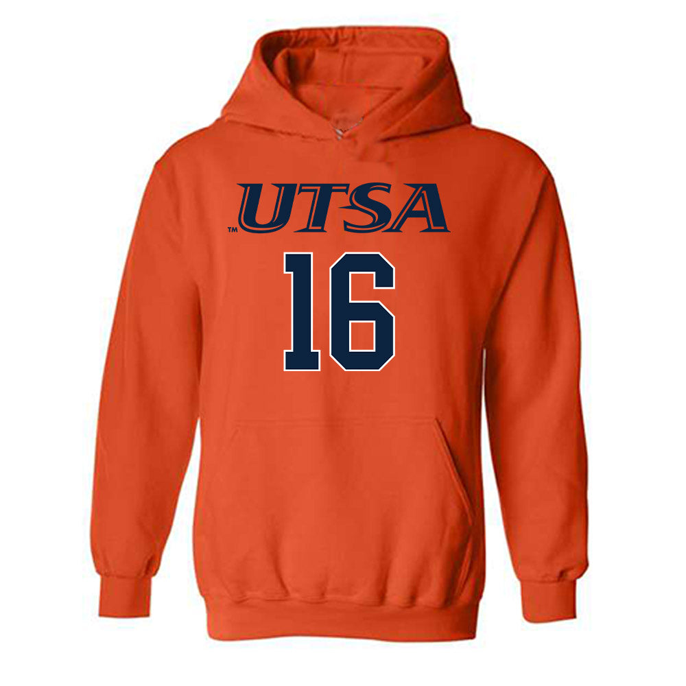 UTSA - NCAA Women's Soccer : Sasjah Dade Shersey Hooded Sweatshirt