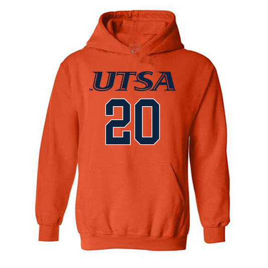 UTSA - NCAA Women's Soccer : Avery Chaney Shersey Hooded Sweatshirt