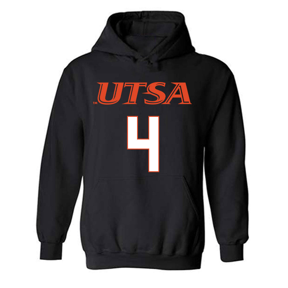 UTSA - NCAA Women's Volleyball : Brooke Hirsch Shersey Hooded Sweatshirt