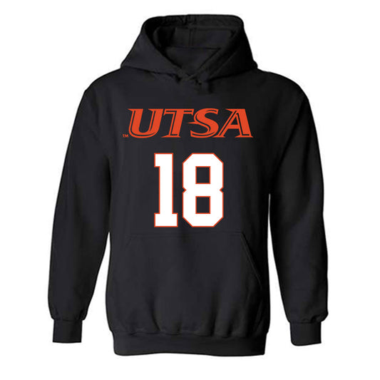 UTSA - NCAA Women's Volleyball : Katelyn Krienke Shersey Hooded Sweatshirt