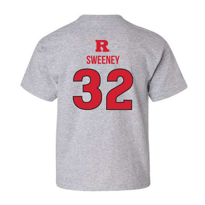 Rutgers - NCAA Baseball : Jordan Sweeney - Youth T-Shirt Sports Shersey