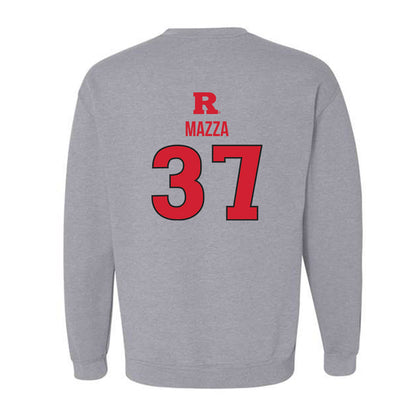 Rutgers - NCAA Baseball : Joe Mazza - Crewneck Sweatshirt Sports Shersey