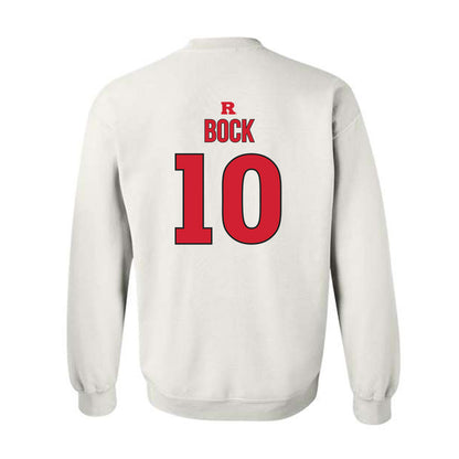 Rutgers - NCAA Softball : Kayla Bock - Crewneck Sweatshirt Sports Shersey
