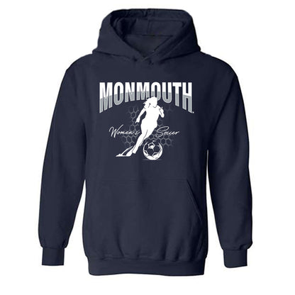 Monmouth - NCAA Women's Soccer : Liza Suydam - Sports Shersey Hooded Sweatshirt