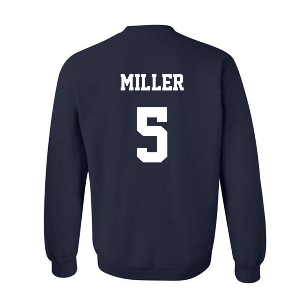 Monmouth - NCAA Men's Basketball : Corey Miller - Crewneck Sweatshirt Classic Shersey