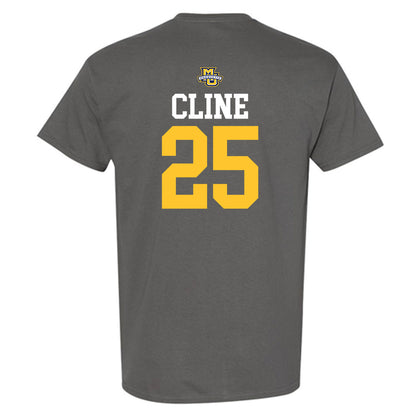 Marquette - NCAA Women's Soccer : Caroline Cline - Charcoal Replica Shersey Short Sleeve T-Shirt