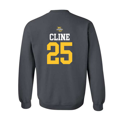 Marquette - NCAA Women's Soccer : Caroline Cline - Charcoal Replica Shersey Sweatshirt