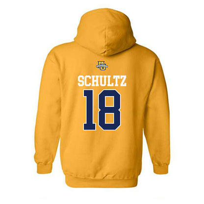 Marquette - NCAA Women's Lacrosse : Riley Schultz - Hooded Sweatshirt Classic Shersey