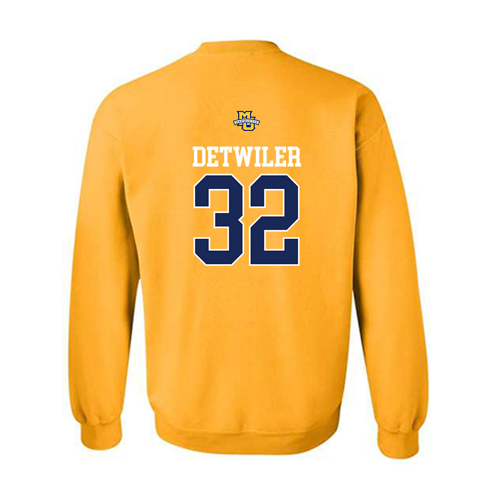 Marquette - NCAA Men's Lacrosse : Peter Detwiler Sweatshirt