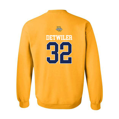 Marquette - NCAA Men's Lacrosse : Peter Detwiler Sweatshirt