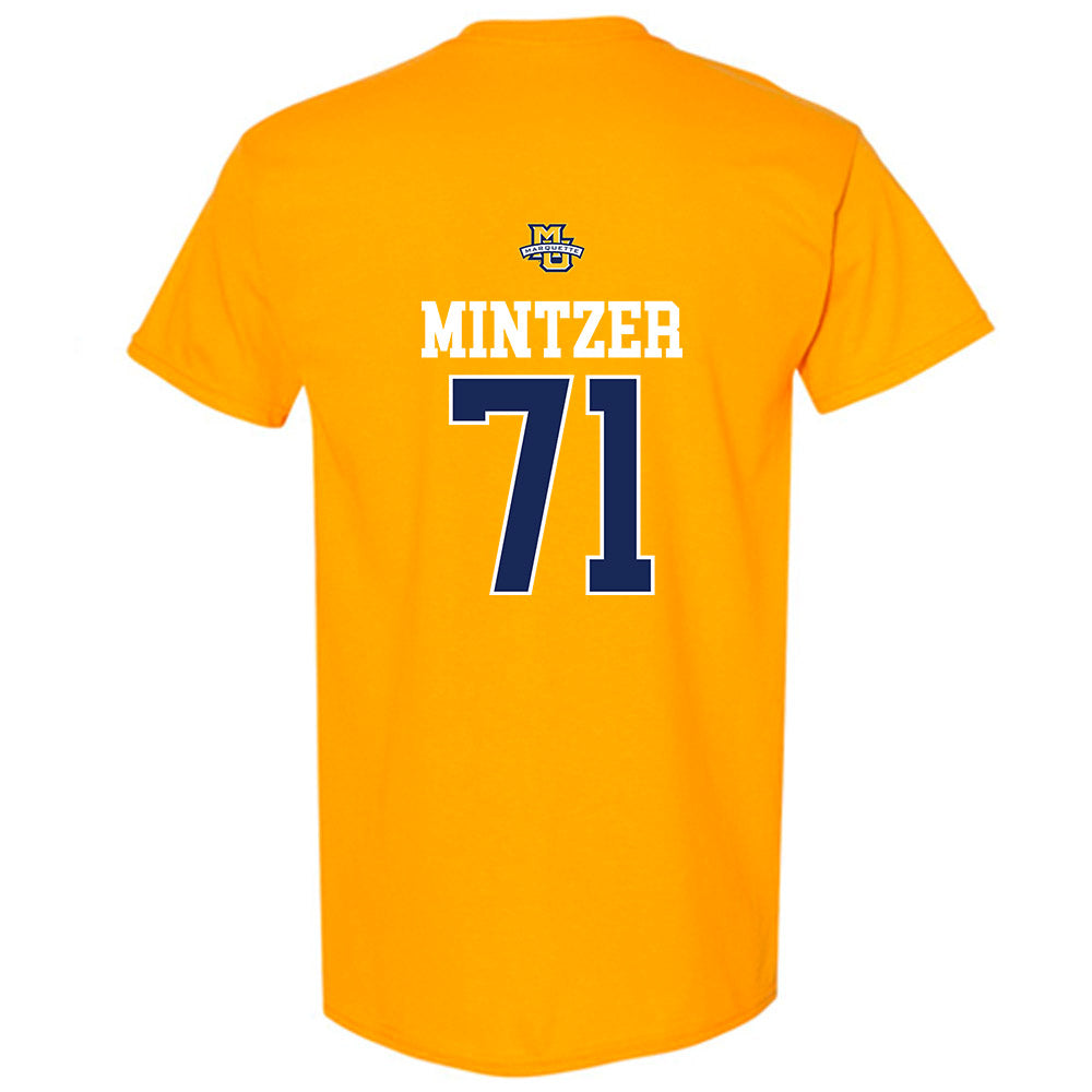 Marquette - NCAA Men's Lacrosse : Justin Mintzer T-Shirt