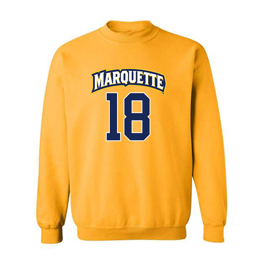 Marquette - NCAA Women's Lacrosse : Riley Schultz - Crewneck Sweatshirt Classic Shersey