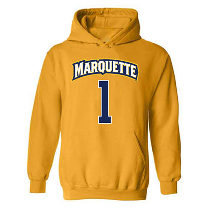 Marquette - NCAA Men's Lacrosse : Jamie Grant Hooded Sweatshirt