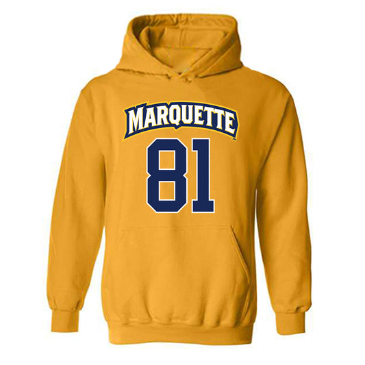 Marquette - NCAA Men's Lacrosse : Nolan Garcia Hooded Sweatshirt