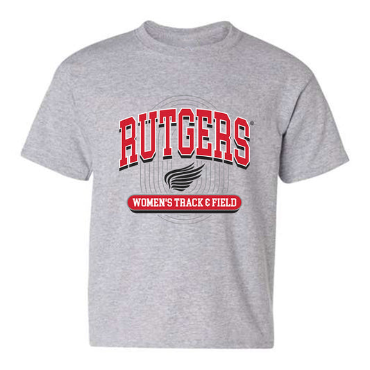 Rutgers - NCAA Women's Track & Field (Outdoor) : Celine-Jada Brown - Youth T-Shirt Sports Shersey