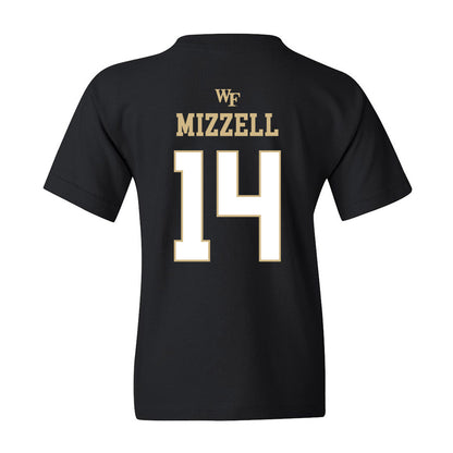 Wake Forest - NCAA Football : Tyler Mizzell - Youth T-Shirt