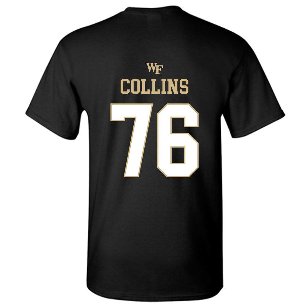 Wake Forest - NCAA Football : Jaydon Collins Short Sleeve T-Shirt