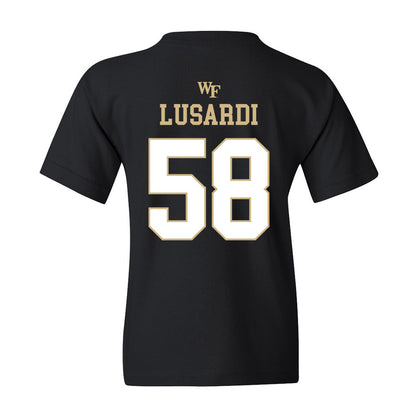 Wake Forest - NCAA Football : Matthew Lusardi Youth T-Shirt