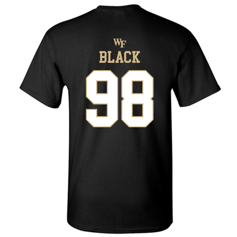 Wake Forest - NCAA Football : Tyler Black - Short Sleeve T-Shirt