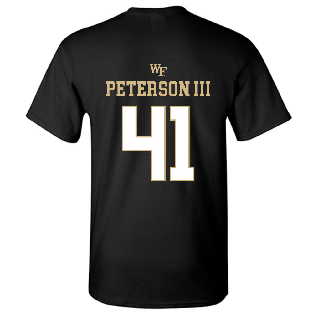 Wake Forest - NCAA Football : John Peterson III Short Sleeve T-Shirt