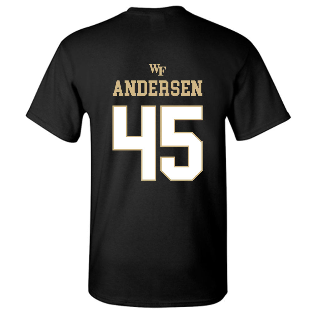 Wake Forest - NCAA Football : Nick Andersen Short Sleeve T-Shirt