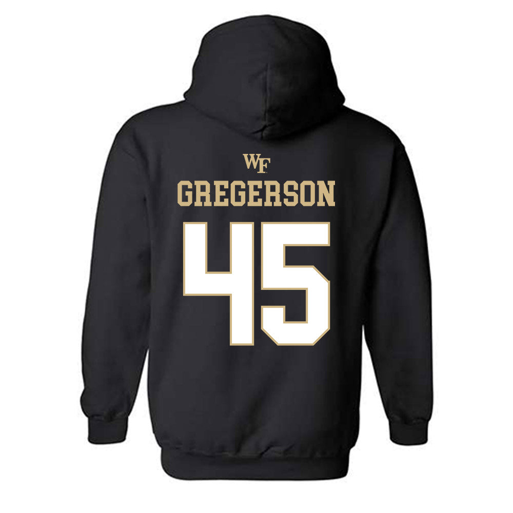 Wake Forest - NCAA Football : Andrew Gregerson Hooded Sweatshirt
