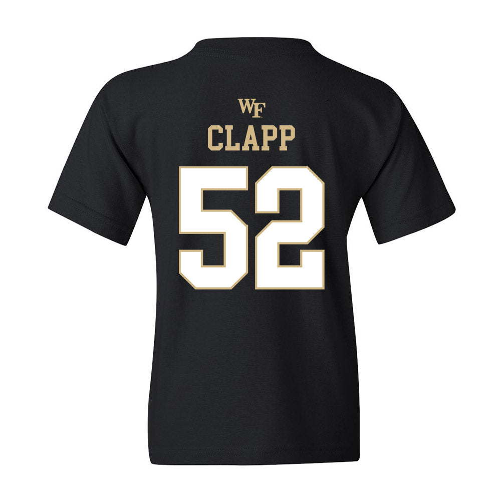Wake Forest - NCAA Football : Spencer Clapp Youth T-Shirt