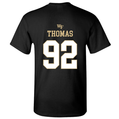 Wake Forest - NCAA Football : Ka'Shawn Thomas Short Sleeve T-Shirt