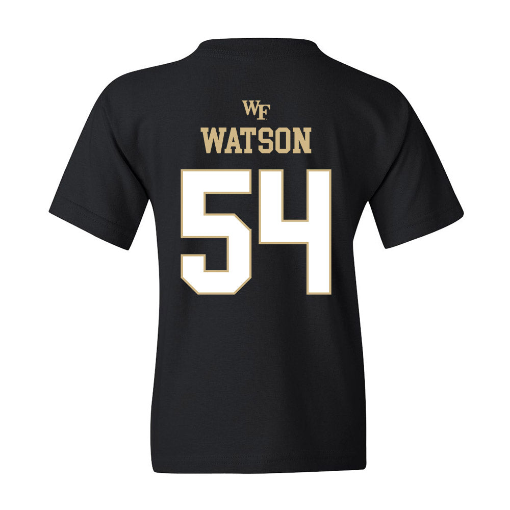 Wake Forest - NCAA Football : Khyler Watson - Youth T-Shirt