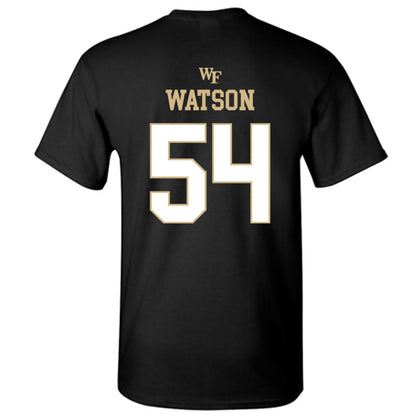 Wake Forest - NCAA Football : Khyler Watson - Short Sleeve T-Shirt